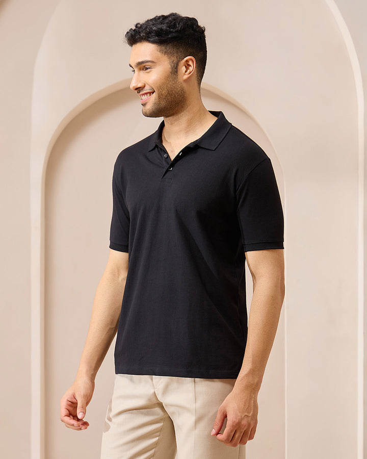 Black Luxe Polo