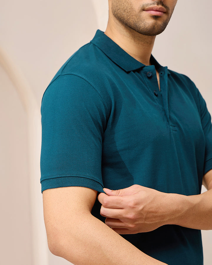 Blue Luxe Polo