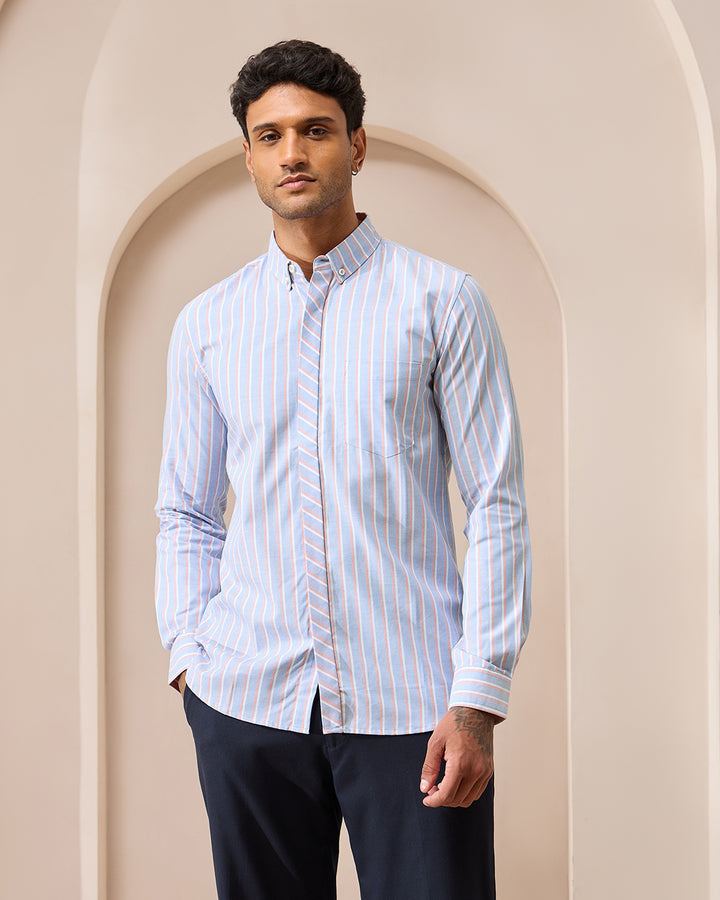 Azure - Oxford Shirt