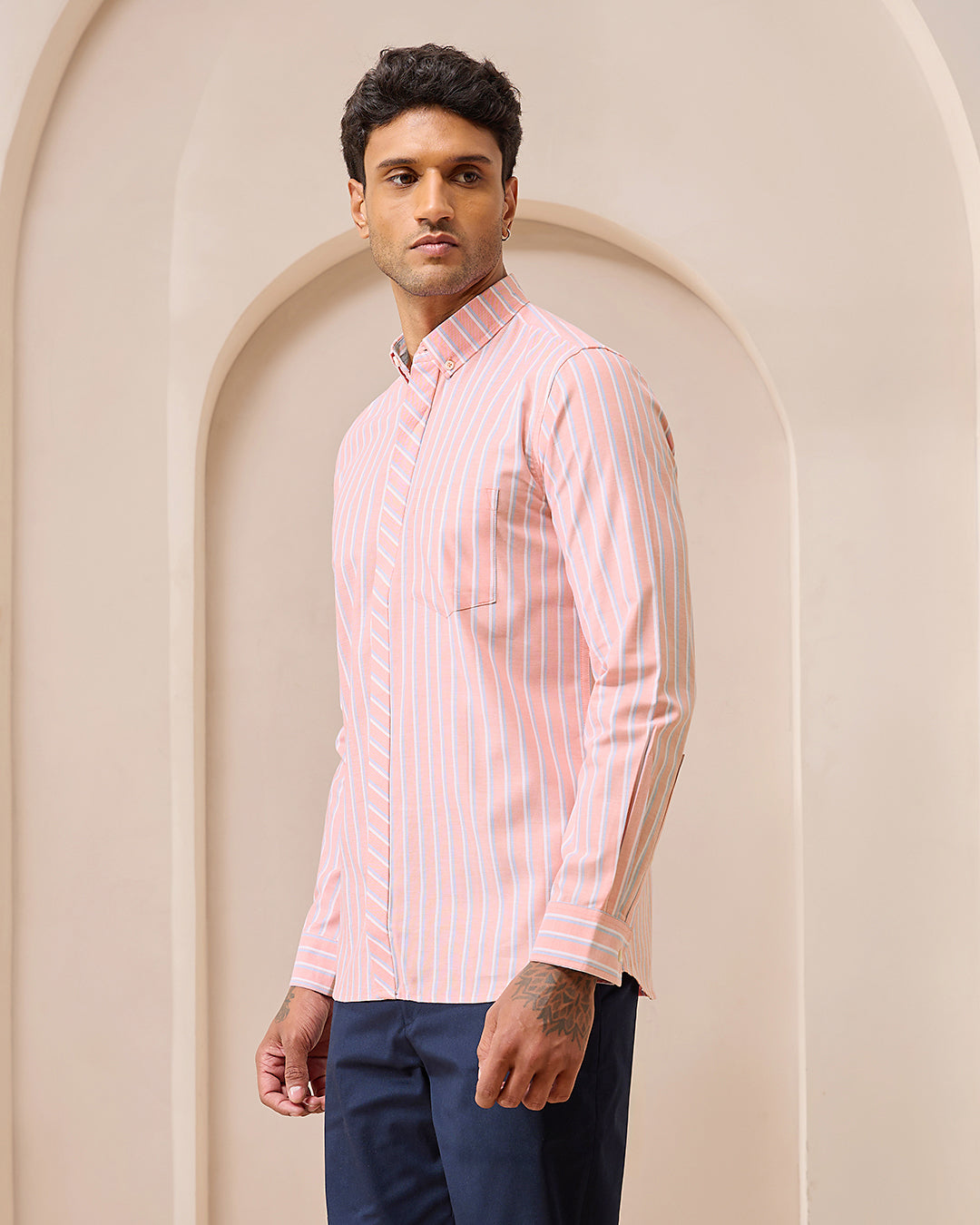 Peach - Oxford Shirt