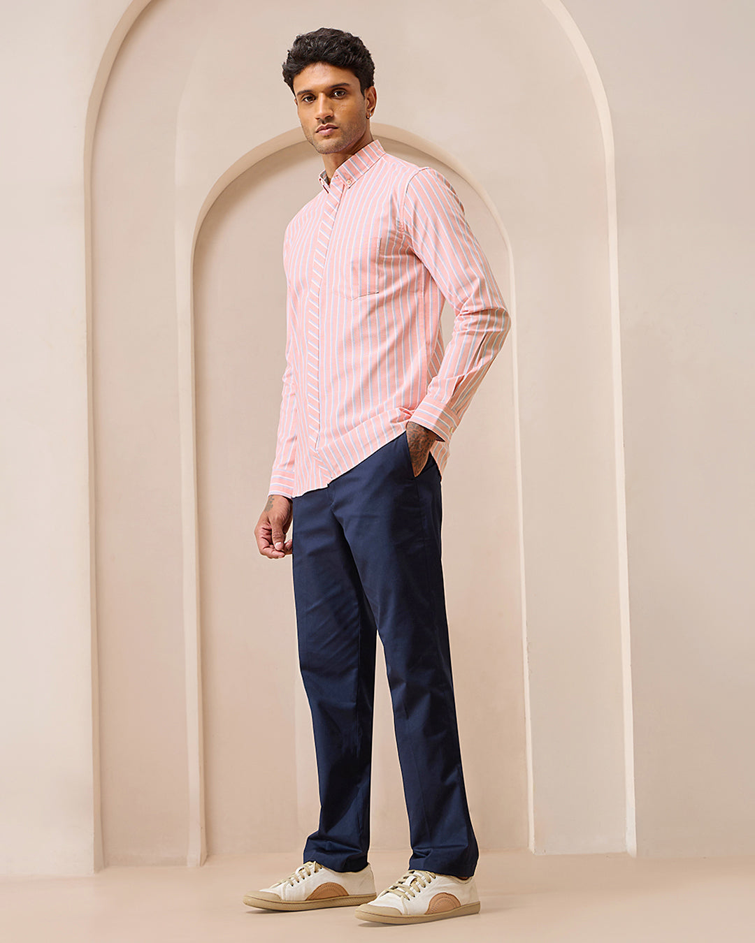 Peach - Oxford Shirt