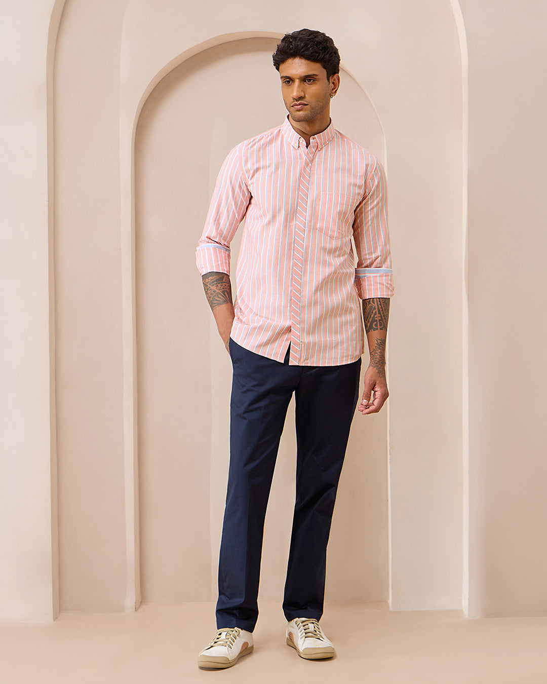 Peach - Oxford Shirt