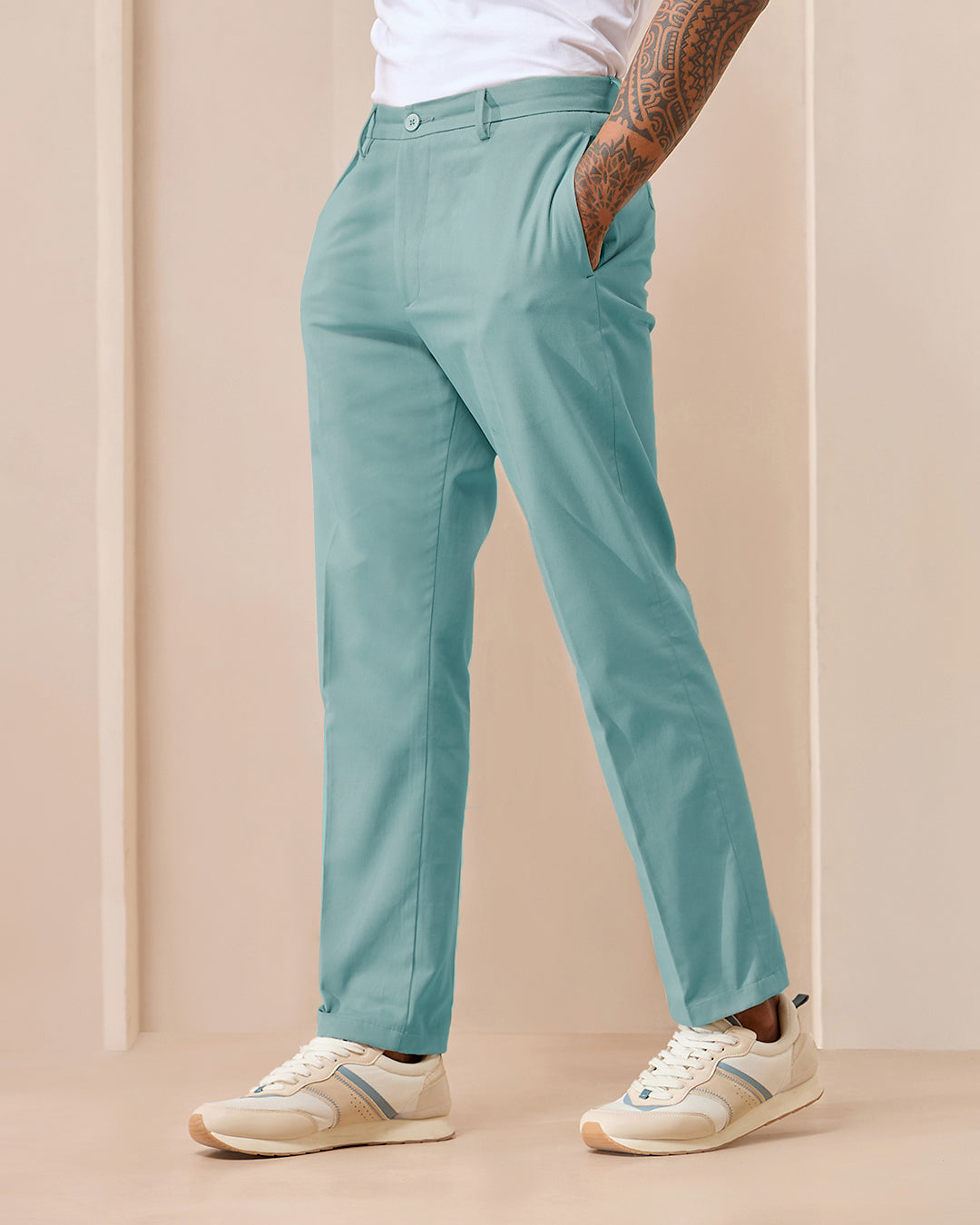 Aqua Breeze Comfort Fit Cotton Chinos