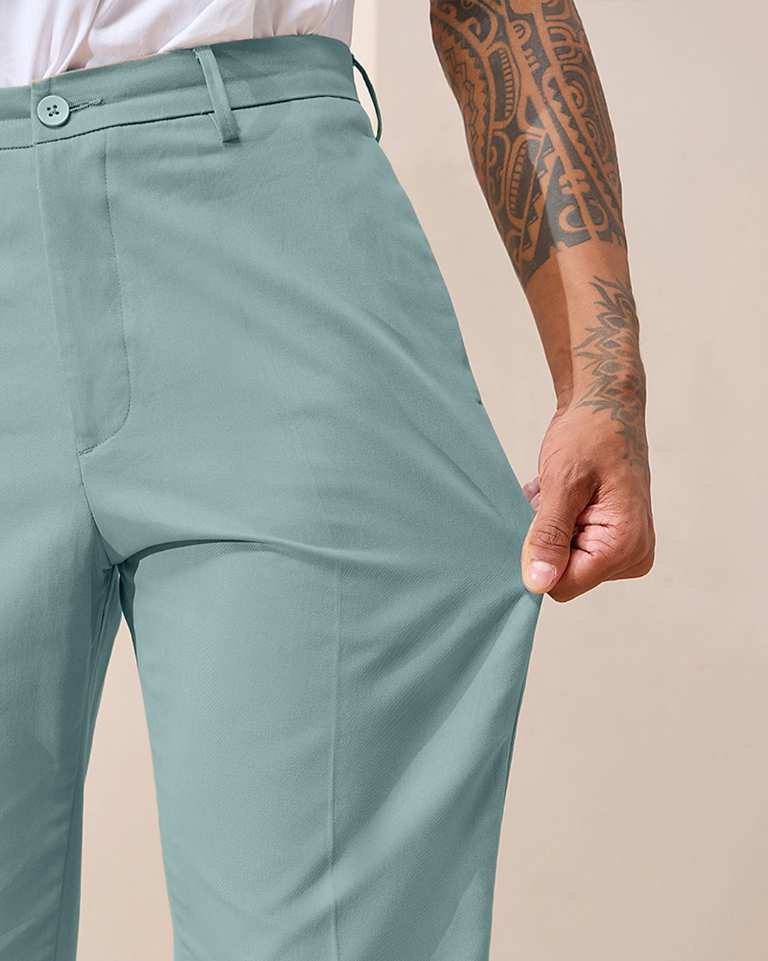 Aqua Breeze Comfort Fit Cotton Chinos